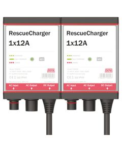 DEFA Rescue charger 2x12A
