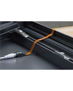 Vedenkestävä läpivientiantennikaapeli ikkunan väliin, litteä (paksuus 0,3mm ), 0,2m