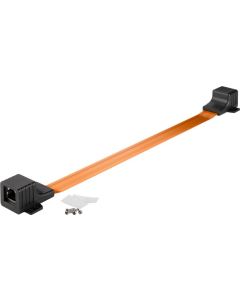 RJ45 Ikkunan läpivientikaapeli, ohut 0,3m