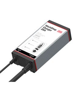 DEFA Korjaamolaturi  12V - 25 AMP