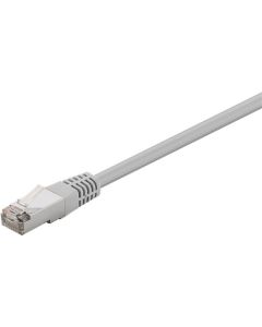 CAT 5e Verkkokaapeli, F/UTP, harmaa, 0,5m