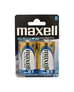 Maxell Long life Alkaline D / LR20 paristo - 2 kpl.