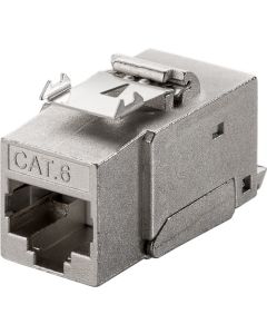 CAT 6 RJ45 liitin, suojattu, 250 MHz, SNAP-IN