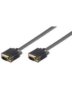 Full HD SVGA monitorikaapeli, musta, 0,8m