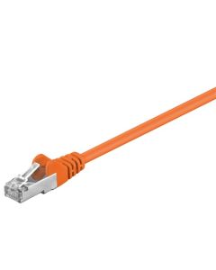 CAT 5e Verkkokaapeli, F/UTP, oranssi, 10m