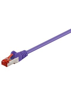 CAT 6 Verkkokaapeli S/FTP (PiMF), liila, 5m
