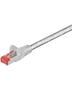 CAT 6 Verkkokaapeli S/FTP (PiMF), väritön, 10m