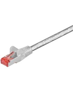 CAT 6 Verkkokaapeli S/FTP (PiMF), väritön, 5m