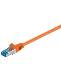 CAT 6a Patch-kaapeli S/FTP (PiMF), oranssi, 10m
