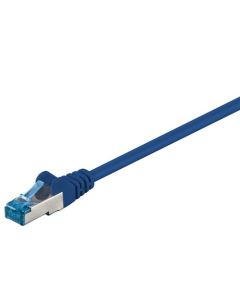 CAT 6a Patch-kaapeli S/FTP (PiMF), sininen, 20m