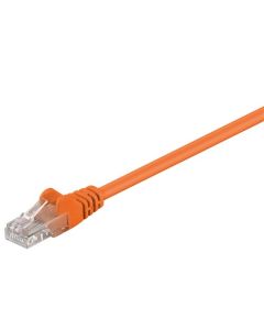 CAT 5e Patch-kaapeli, U/UTP, oranssi, 20m