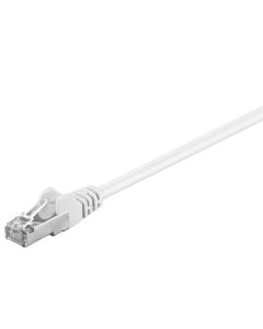 CAT 5e Verkkokaapeli, F/UTP, valkoinen, 25m