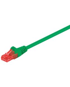 CAT 6 Verkkokaapeli, U/UTP, vihreä, 25m