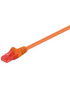CAT 6 Verkkokaapeli, U/UTP, oranssi, 25m