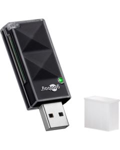 Kortinlukija USB 2,0, musta