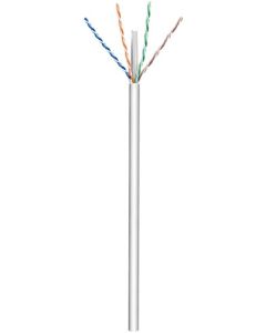 CAT 6 Verkkokaapeli, U/UTP, harmaa, 100m kaapelirulla