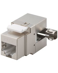 CAT 6 RJ45-liitin, STP suojattu, 250 MHz,