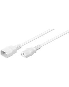 Jatkojohto, 2 m, valkoinen