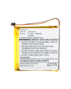 Kuulokkeiden akku laitteelle Beats Studio 2.0 / Solo 2.0 (Yhteensopiva)