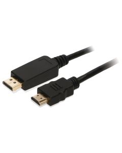 2-Power Displayport HDMI-kaapelille, 2m
