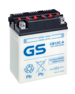 GS YUASA CB12C-A-12V 12Ah (MP akku)-toimitetaan ilman happoa