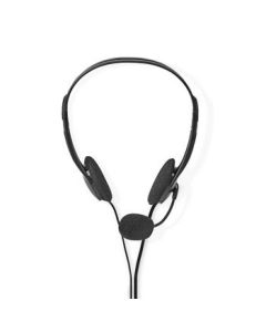 NEDIS, PC-kuulokkeet   On-Ear-Kuulokkeet   2 x 3,5 mm:n Liittimet   2,0 m   Musta