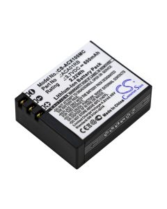 Battery for ACTIVEON camera CX - 600mAh