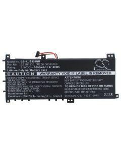 Battery for Asus VivoBook S451 Laptop - 7,5V (Compatible)