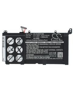 Battery for Asus VivoBook S551L Laptop - 11,1V (Compatible)