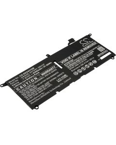 Battery for DELL XPS 13 2018 Laptop - 7,6V (Compatible)
