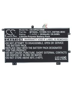 Battery for HP Pavilion 11" Laptop - 7,4V (Compatible)