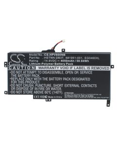 Battery for HP Envy Sleekbook 6 Laptop - 14,8V (Compatible)