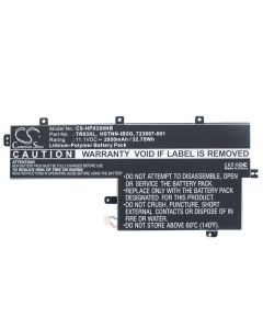 Battery for HP Split X2 13-G110DX Laptop - 11,1V (Compatible)