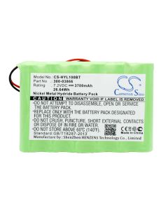 Akku Honeywell Hälytys lynx 5100 - 7,2V