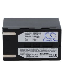 Battery for Samsung camera SC-D263 - 2400mAh