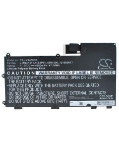 Battery for Lenovo Thinkpad T430u Laptop - 11,1V (Compatible)