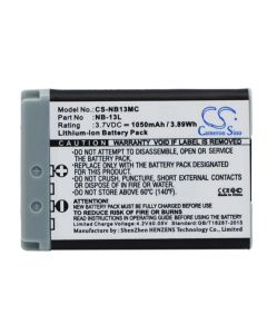Battery for Canon camera Powershot - 1050mAh