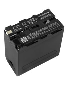 Battery for Sony camera CCD-RV100 - 6600mAh