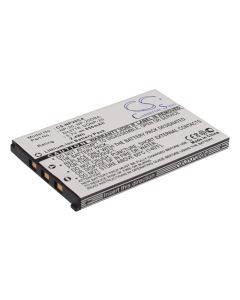 Battery for Casio camera Exilim Card EX-S880 - 650mAh