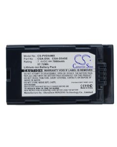 Battery for Panasonic camera AG-DVC180A - 7800mAh