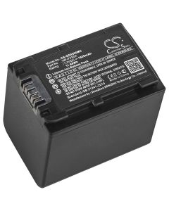 Battery for Sony camera FDR-AX33 - 1600mAh