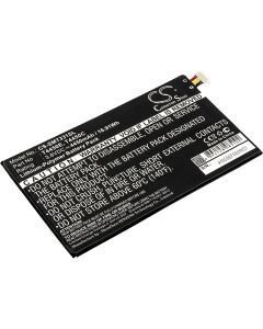 Battery for e.g. Samsung Tablet Galaxy Tab 4 (Compatible)