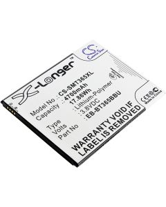 Battery for e.g. Samsung Tablet Galaxy Tab Active (Compatible)