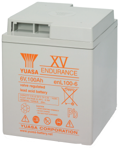 ENL100-6 Yuasa Long-Life High-Drain UPS Lyijyakku