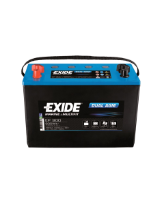 Exide Marine and Leisure EP900 DUAL AGM Battery - 12V 100Ah (20h)