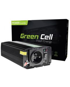 Green Cell Invertteri autoon 24V – 230V, 500W/1000W Muokattu siniaalto