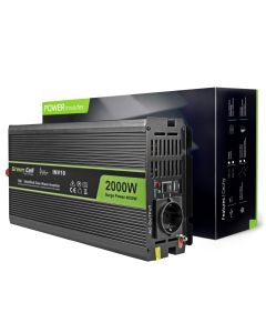 Green Cell Invertteri autoon 12V – 220V, 2000W/4000W Muokattu siniaalto