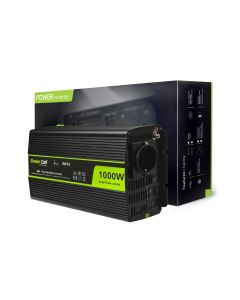 Green Cell Invertteri kuorma-autoon 24V – 230V 1000W/2000W Puhdas siniaalto