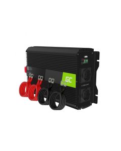 Green Cell Pro -invertteri autoon 12V – 230V, 3000W/6000W Muokattu siniaalto