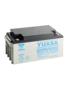 NPC65-12 Yuasa Syklinen Lyijyakku